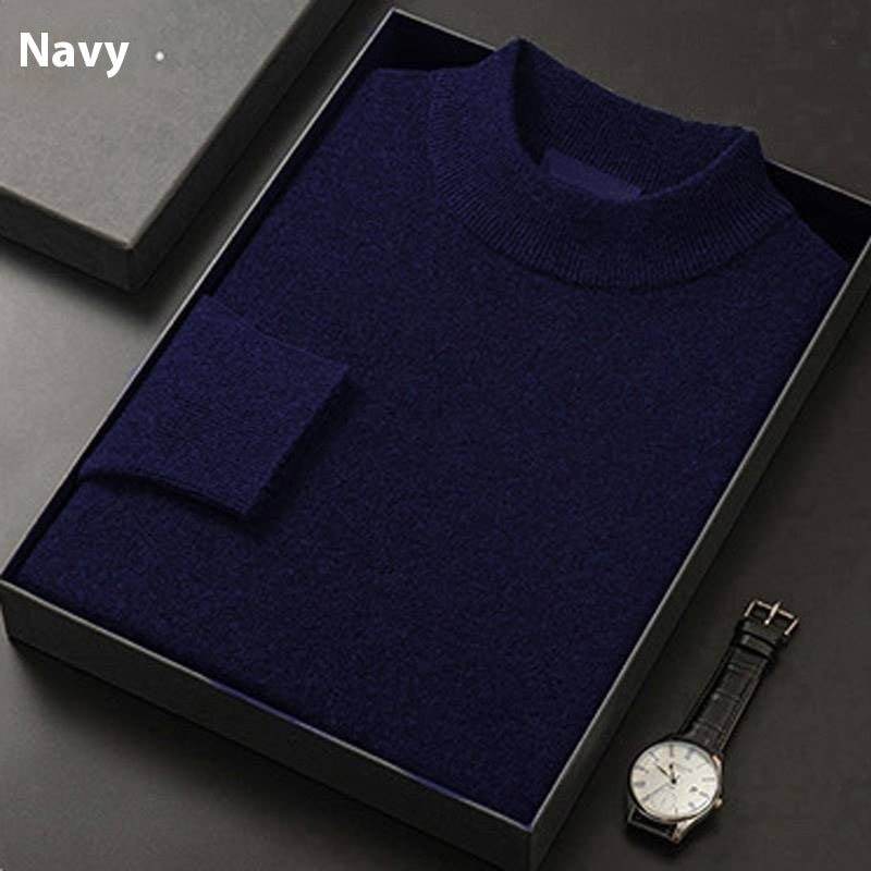 Modischer Casual-Pullover mit Halbhohem Kragen