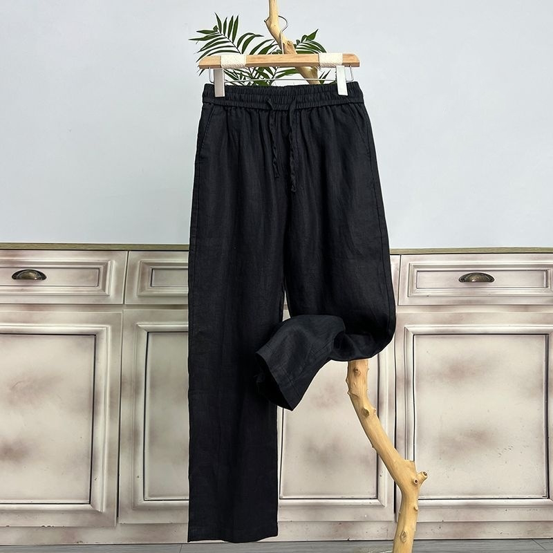 Linen Hose Straight