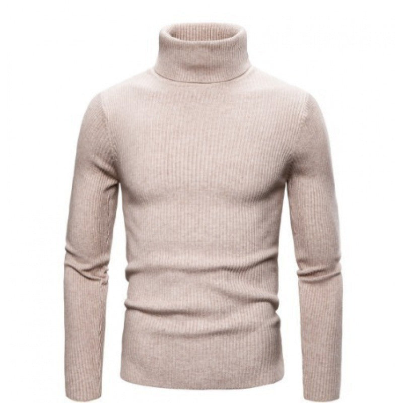 Langärmliger Rollkragenpullover zum einstecken