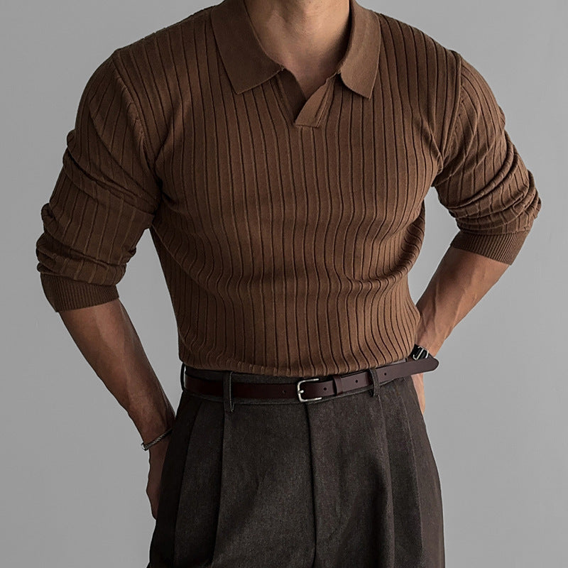 Polo Langarm Shirt