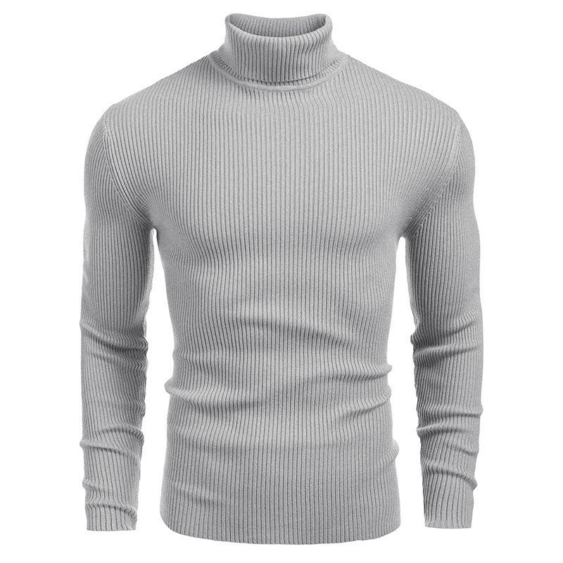 Langärmliger Rollkragenpullover zum einstecken