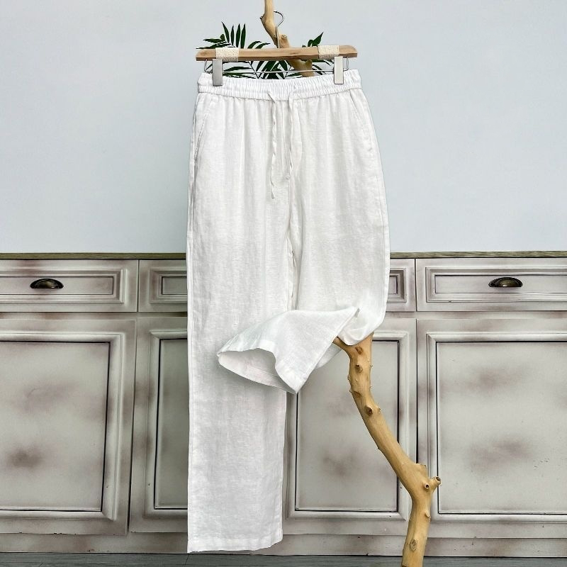 Linen Hose Straight