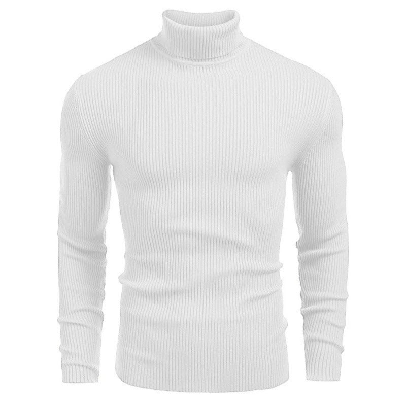 Langärmliger Rollkragenpullover zum einstecken