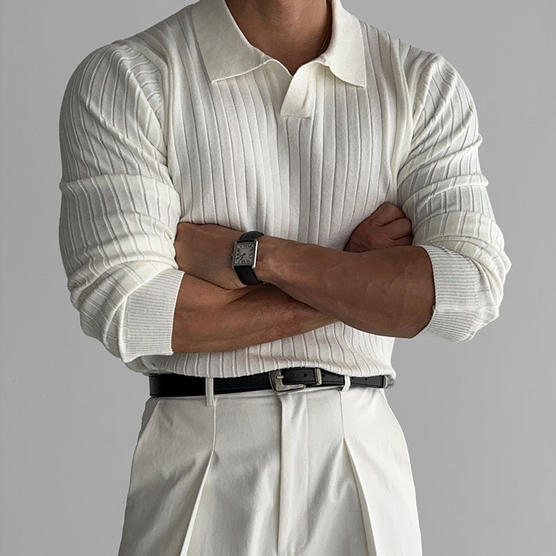 Polo Langarm Shirt