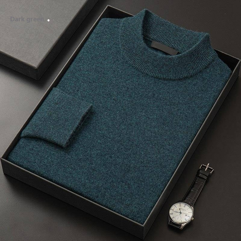 Modischer Casual-Pullover mit Halbhohem Kragen